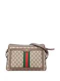 Gucci Pre-Owned 2016-2025 Medium GG Supreme Ophidia crossbody bag - Brown