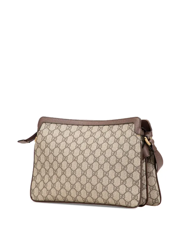 Gucci Pre-Owned 2016-2025 Medium GG Supreme Ophidia Crossbody Bag Brown  FARFETCH IN