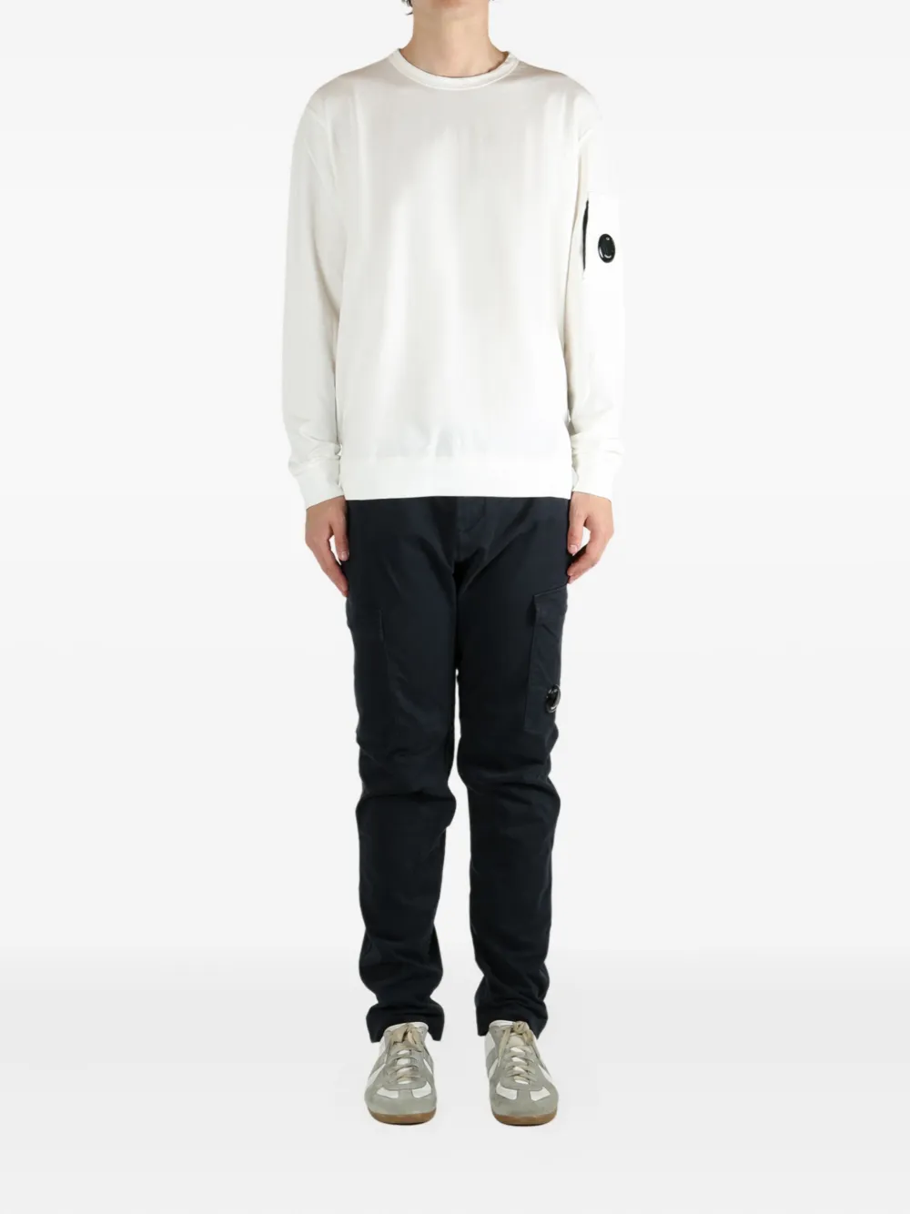 C.P. Company cotton sweatshirt Wit