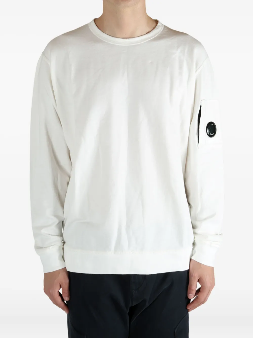 C.P. Company cotton sweatshirt Wit