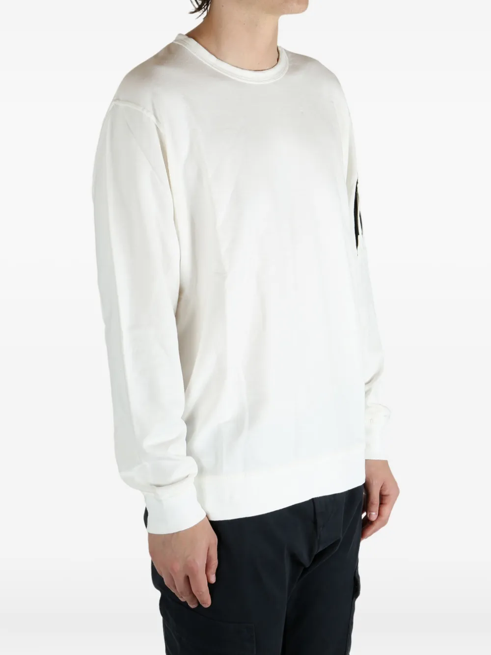 C.P. Company cotton sweatshirt Wit