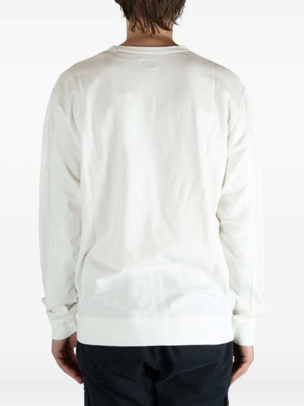 C.P. Company cotton sweatshirt Wit