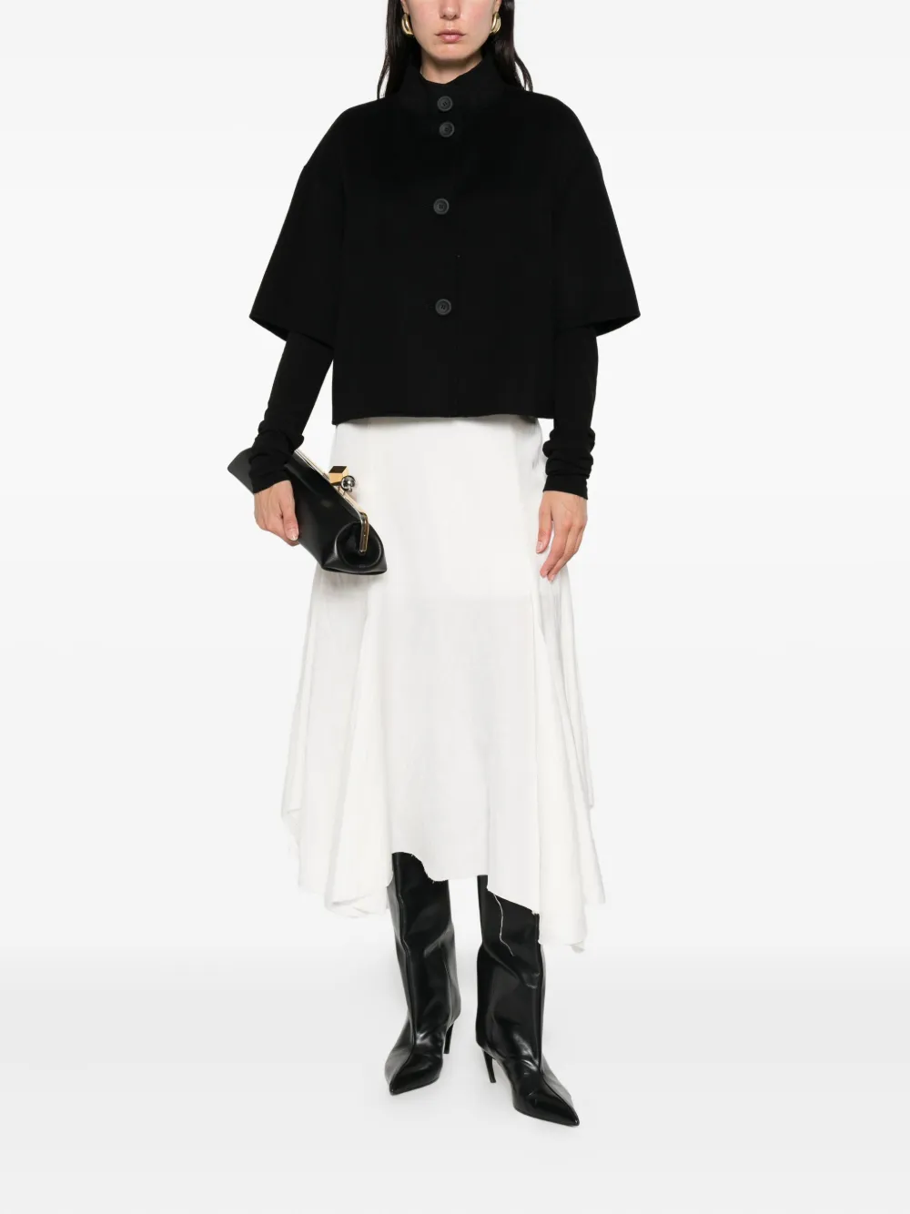 Max Mara Jack met korte mouwen Zwart