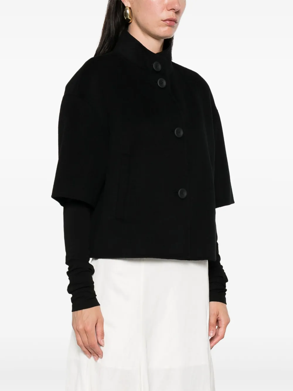 Max Mara Jack met korte mouwen Zwart