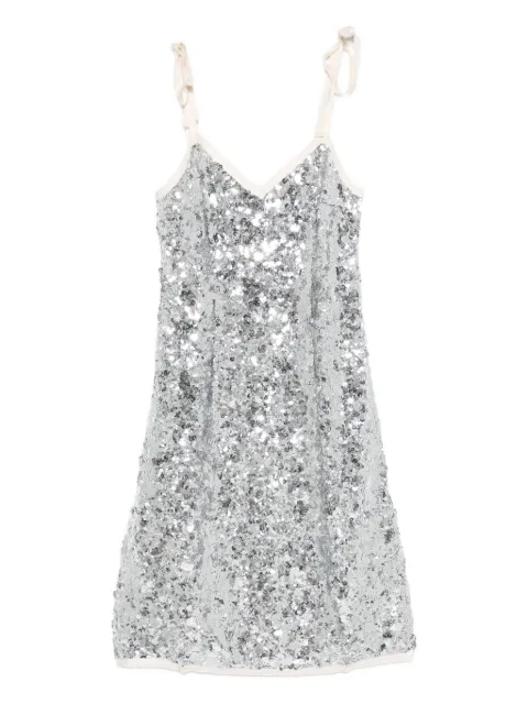 Prada sequinned midi dress
