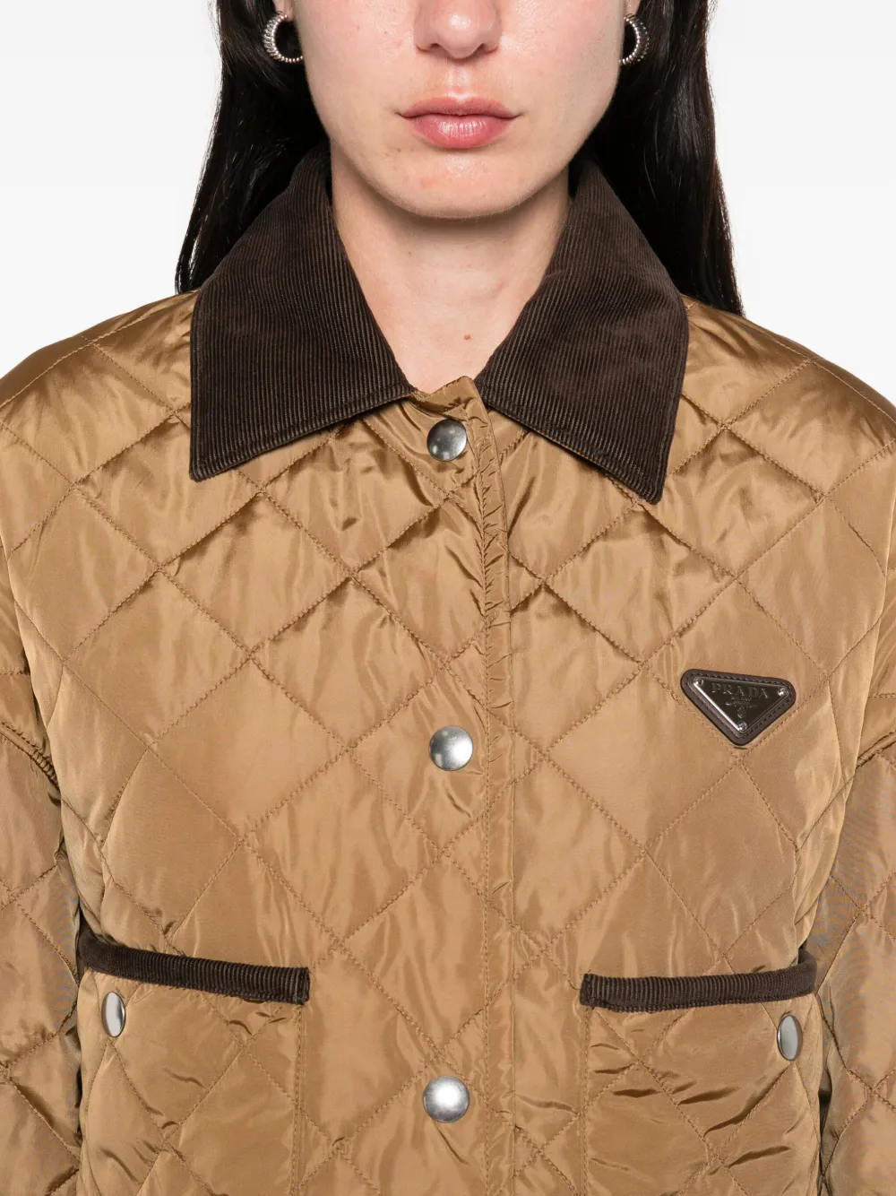 Prada quilted jacket Bruin
