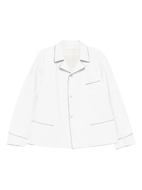 Prada piped-trim jacket