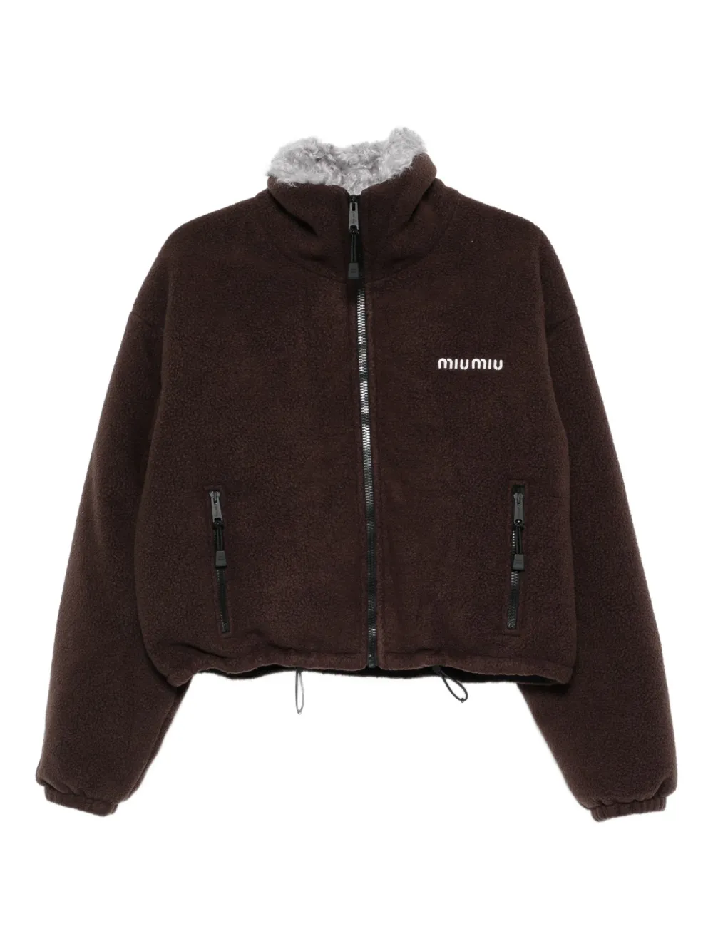 Miu fleece zip-up jacket Bruin