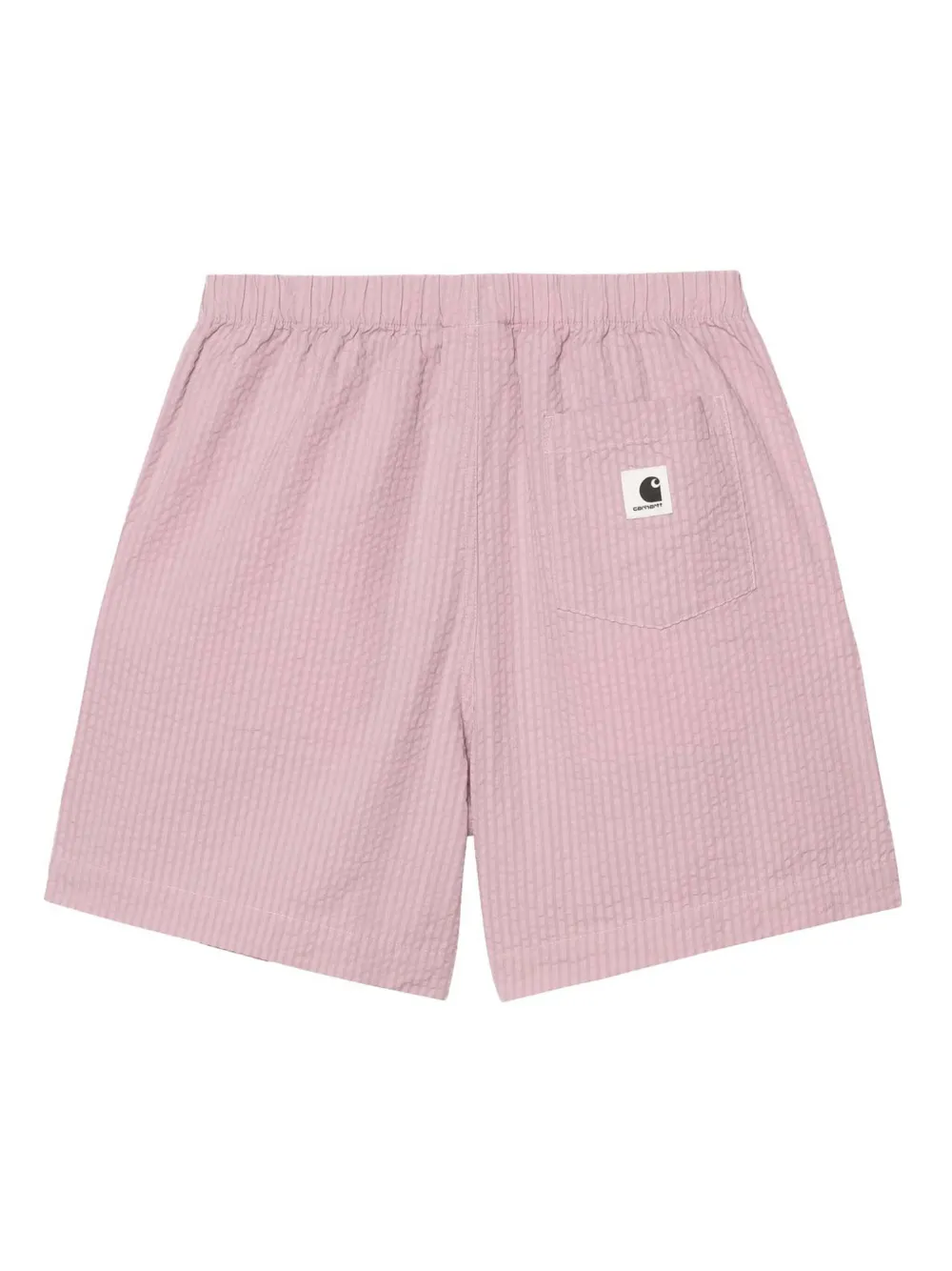 Carhartt WIP textured elastic-waist shorts Roze