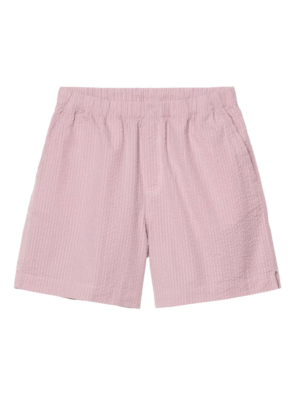 Carhartt WIP textured elastic-waist shorts Roze
