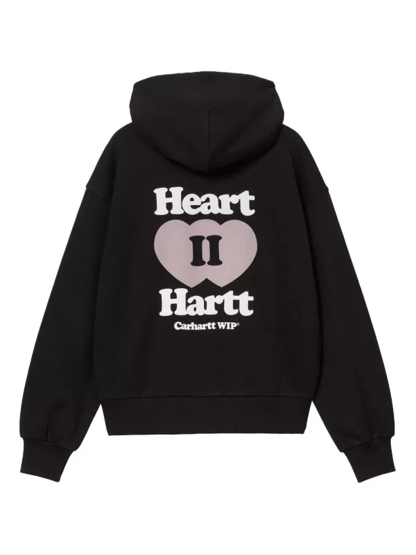 Carhartt WIP ハートロゴ パーカー | ブラック | FARFETCH JP