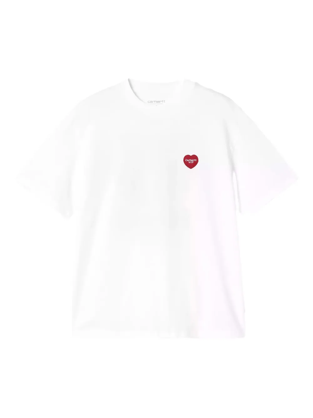 Carhartt WIP T-shirt met hartprint Wit