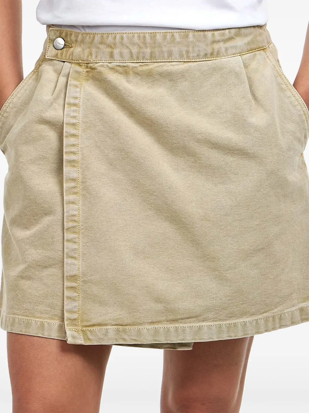 Carhartt WIP Emery pocket wrap skirt Beige