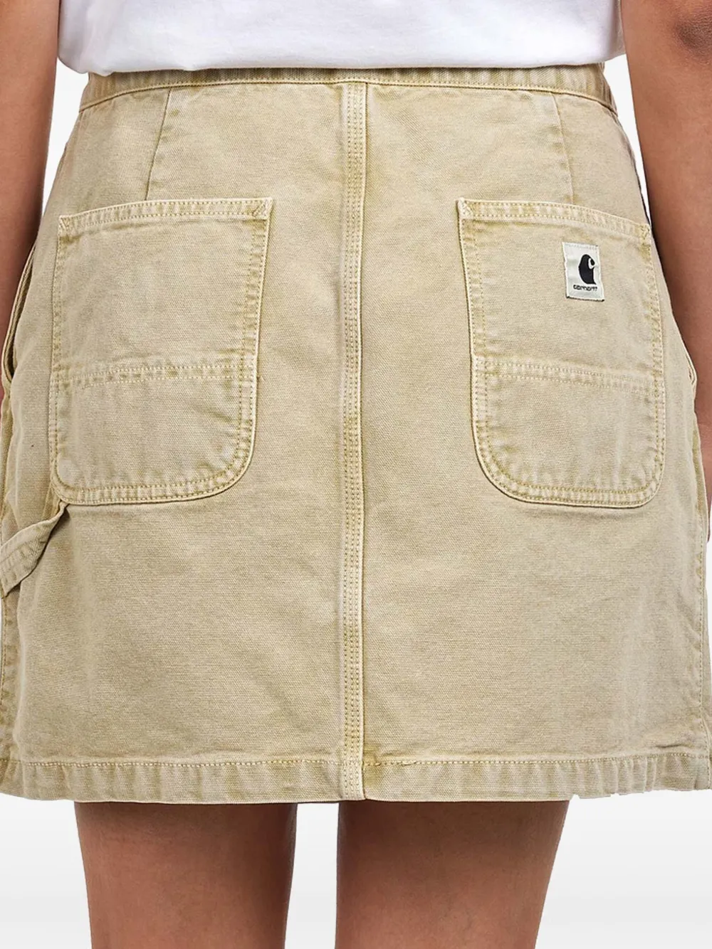 Carhartt WIP Emery pocket wrap skirt Beige