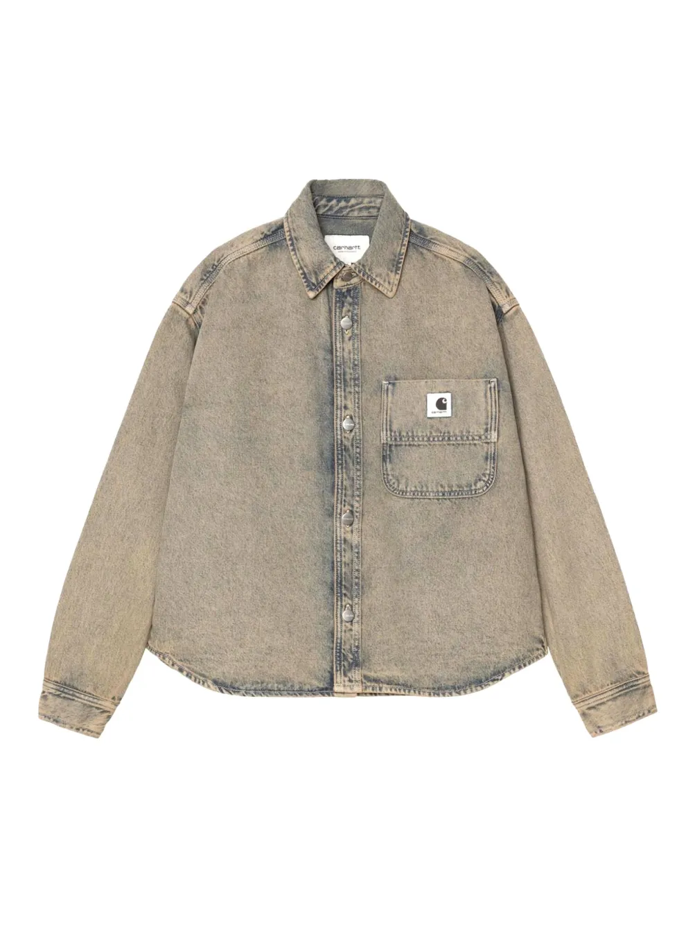 Carhartt WIP Georgia pocket-detail overshirt Blauw