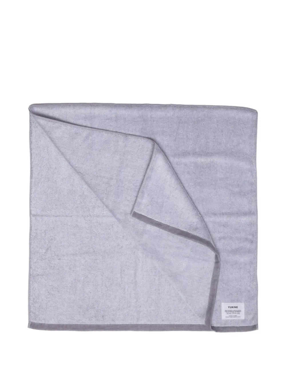 Shinto Yukine Organic-cotton Bath Towel (60cm X 120cm) In Gray