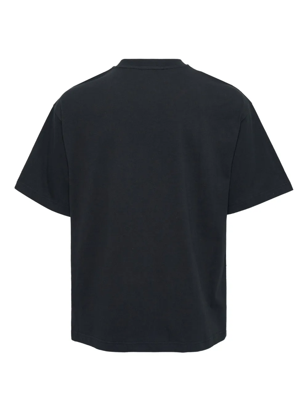 We11 Done Logo-embellished T-shirt In Black