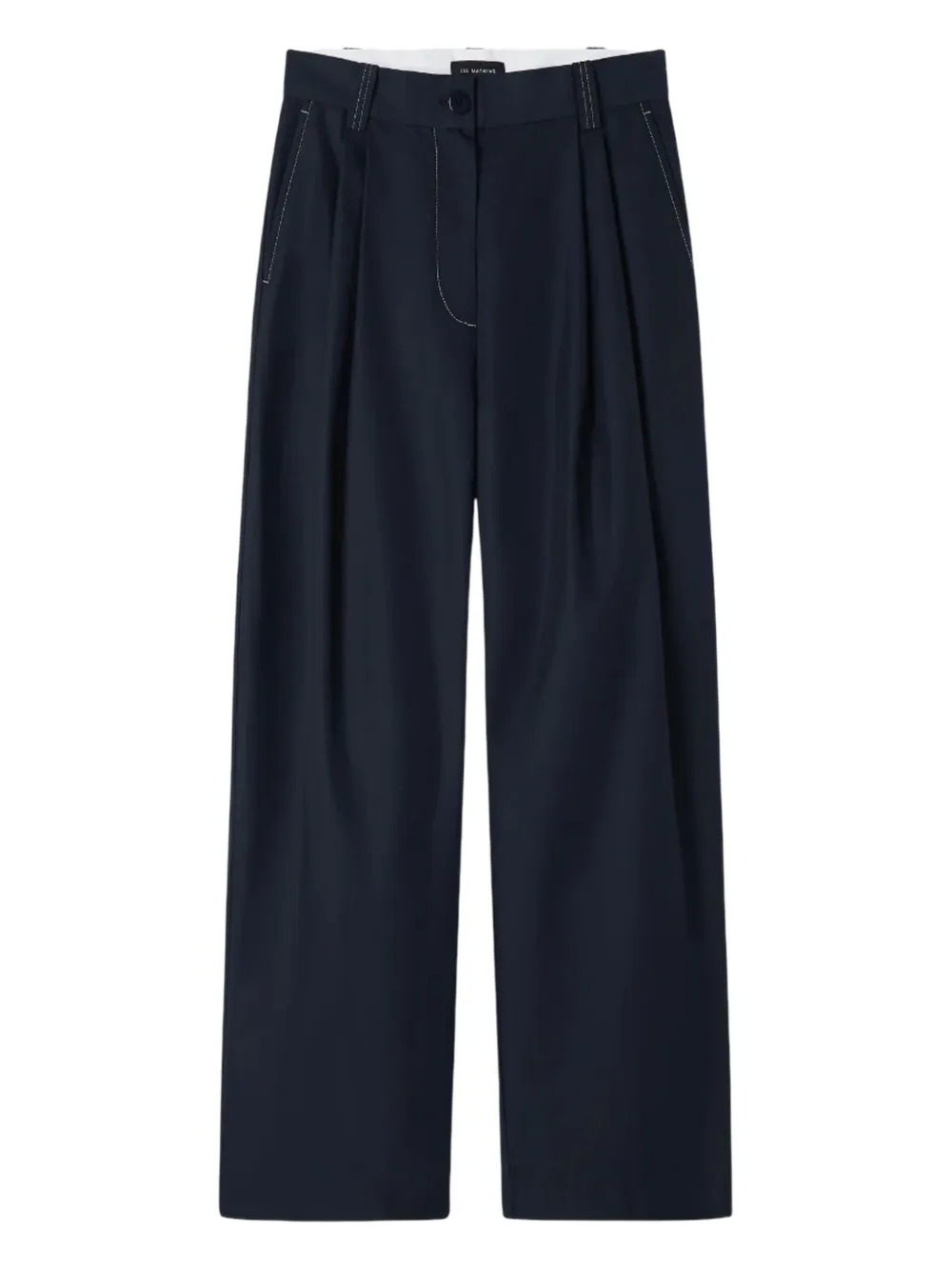 Lee Mathews Pantaloni con piega - Blu