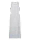 rag & bone Melody sleeveless seam-detail dress - Blue