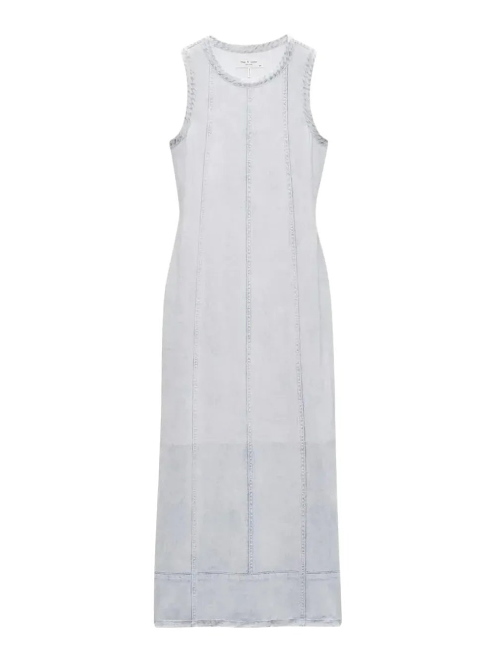Rag & bone Melody sleeveless seam-detail dress - Blauw