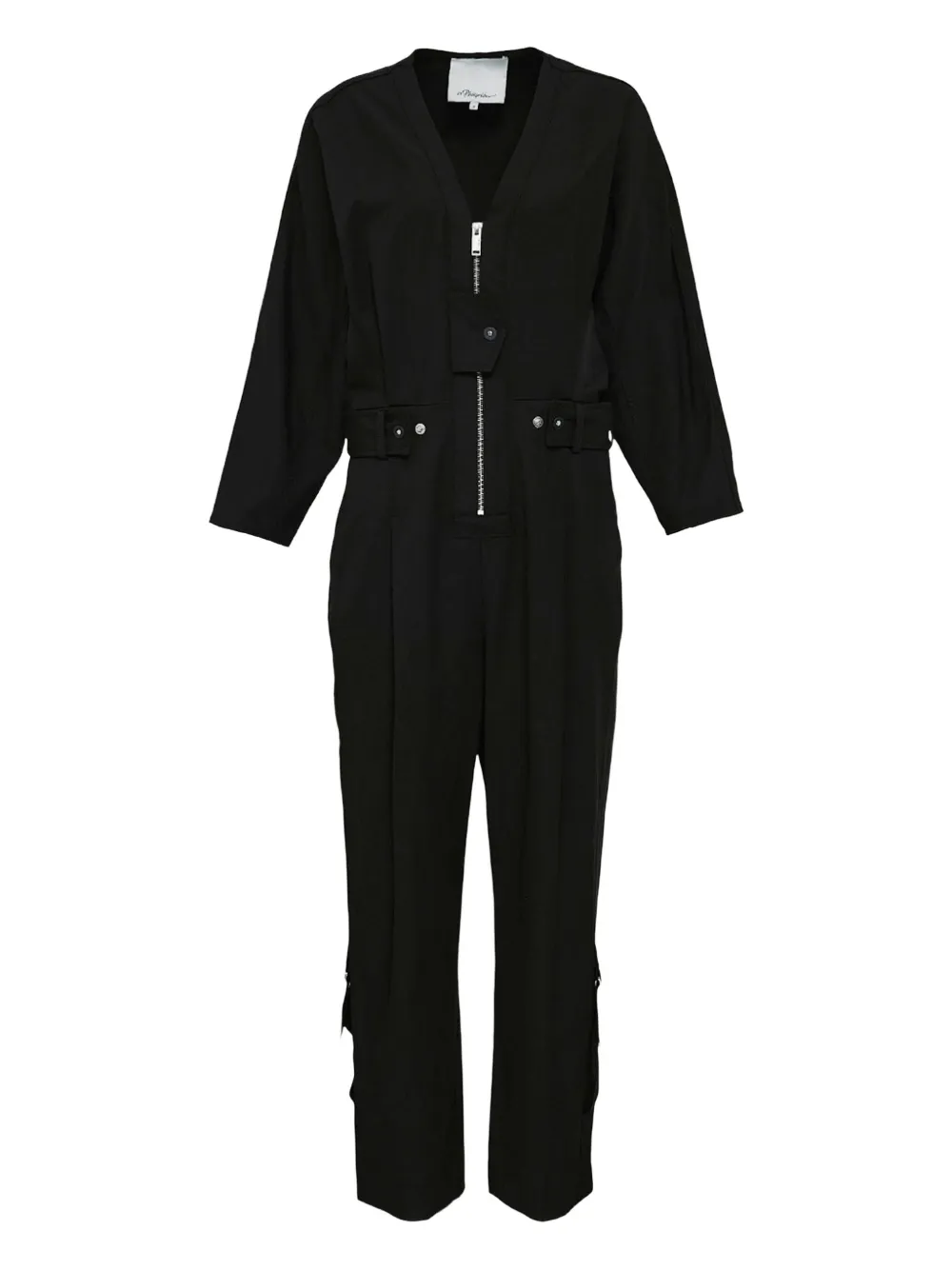 3.1 Phillip Lim ベルテッド ジャンプスーツ - ブラック 3.1 Phillip Lim ベルテッド ジャンプスーツ - ブラック