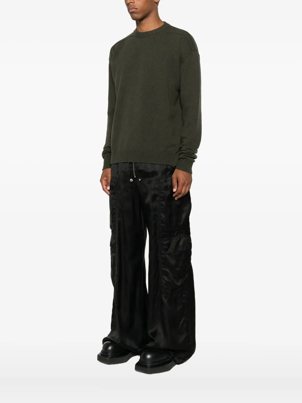 Rick Owens Sweater met ronde hals Groen