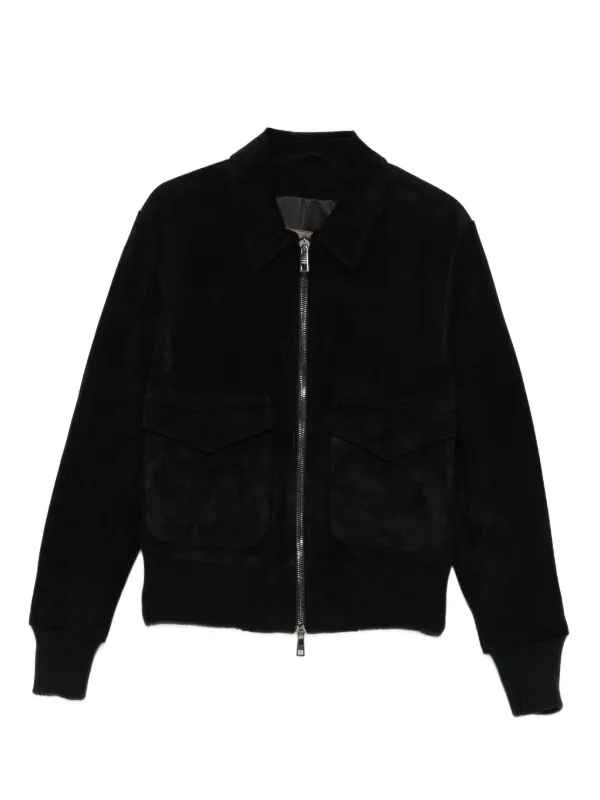 ジャケット・アウター GIORGIO BRATO Giorgio Brato Leather Jacket | Black | FARFETCH