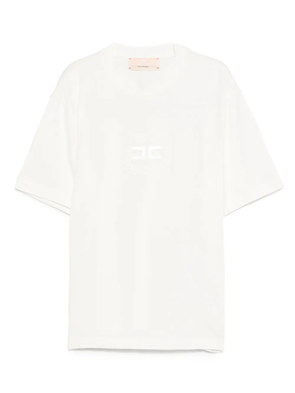 Elisabetta Franchi La Mia Bambina T-shirt met logo Wit