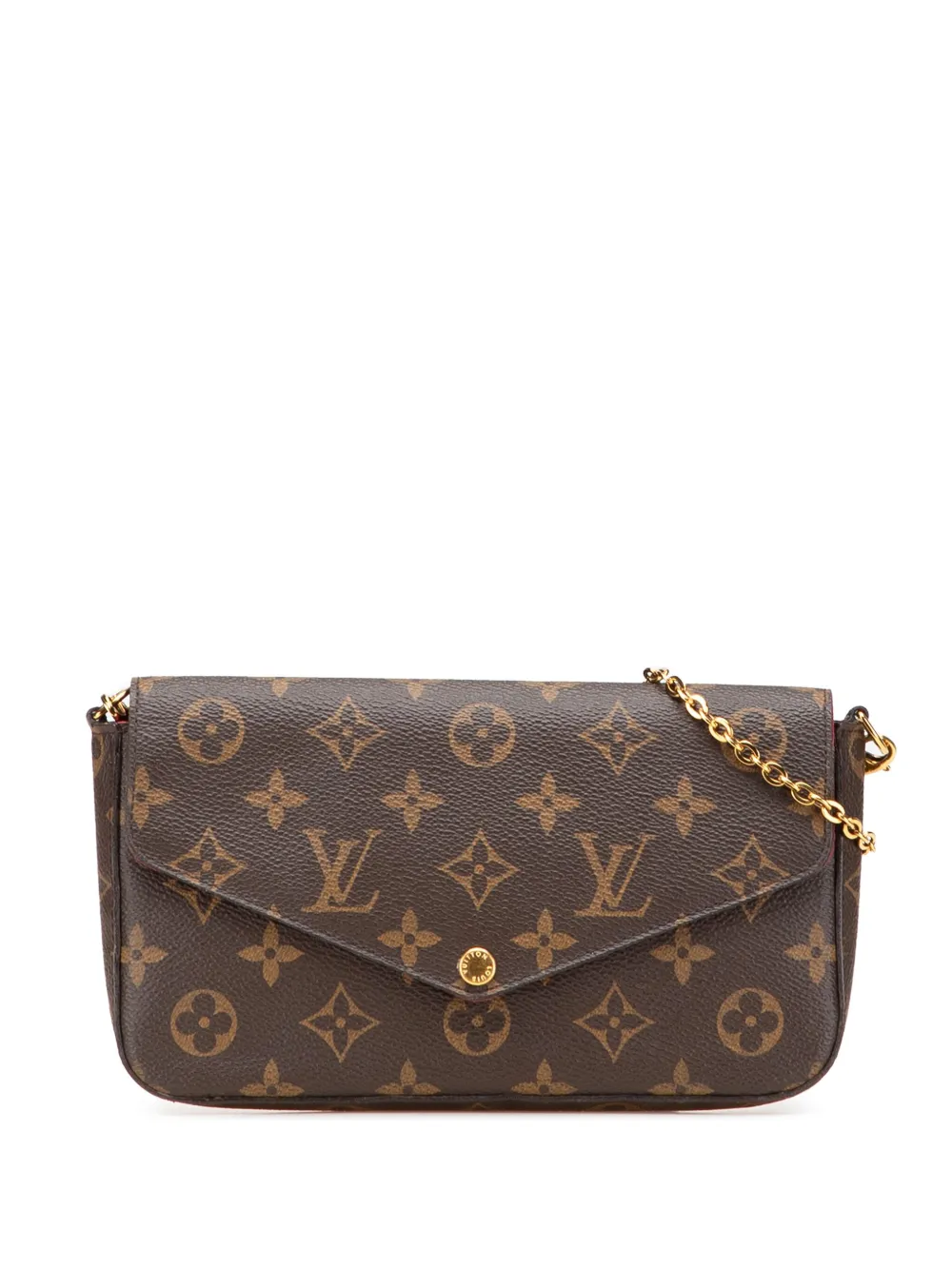 Louis Vuitton Pre-Owned 2016 Monogram Pochette Felicie crossbody bag - Louis Vuitton Pre-Owned 2016 Monogram Pochette Felicie crossbody bag -
