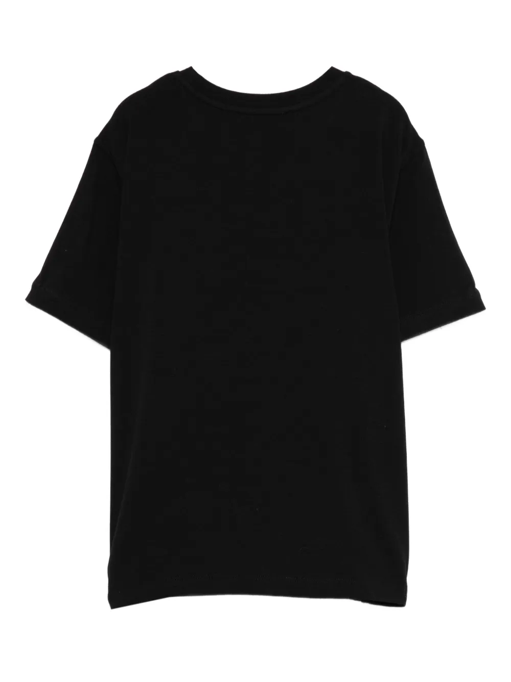 Elisabetta Franchi La Mia Bambina logo T-shirt Zwart