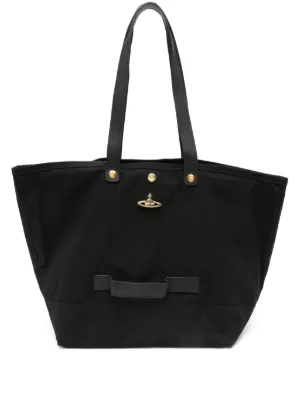 Alexander McQueen レザー トートバッグ | ブラック | FARFETCH JP