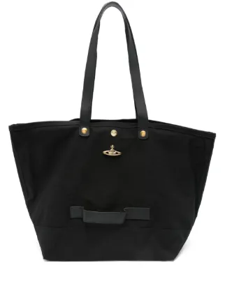 Vivienne Westwood ハンドバッグ オーブ ブラック Vivienne Westwood オーブ ハンドバッグ | ブラック | FARFETCH JP