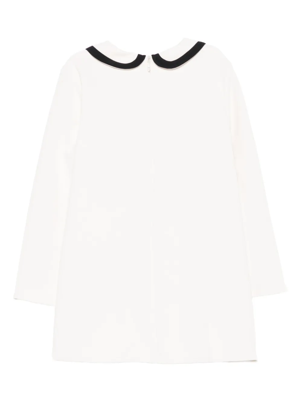 Elisabetta Franchi La Mia Bambina A-line dress Beige