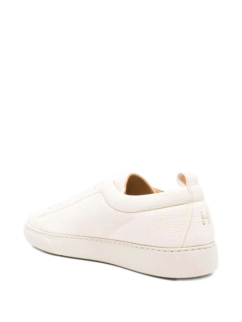Henderson Baracco leather lace-up sneakers Neutrals