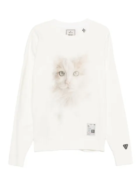 Maison MIHARA YASUHIRO cat-face print sweatshirt