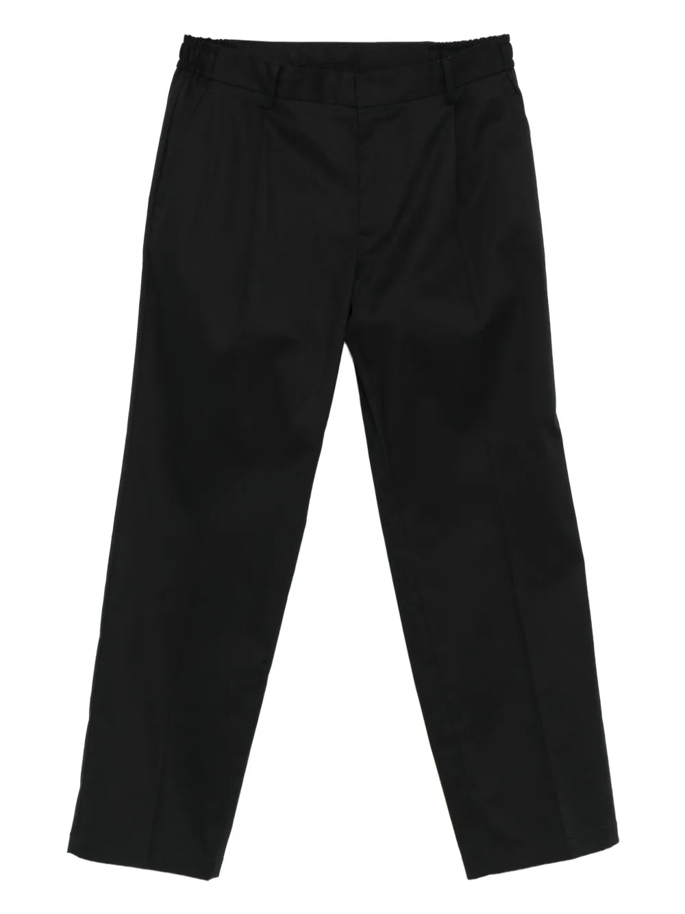 Dolce & Gabbana Pleated-front Regular Trousers In Black