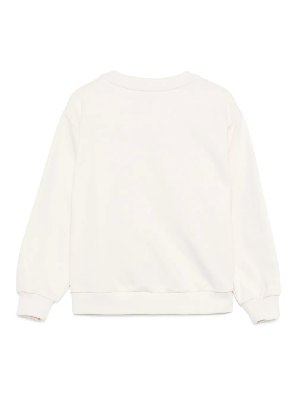 Elisabetta Franchi La Mia Bambina embroidered-logo cotton sweatshirt | Girls Hoodies & Sweatshirts | Image 2