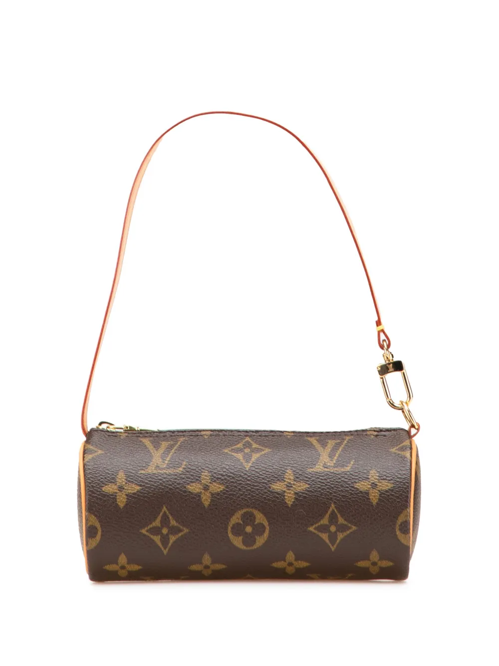 Louis Vuitton Pre-Owned 2002 Monogram Papillon Pochette handbag - ブラウン Louis Vuitton Pre-Owned 2002 Monogram Papillon Pochette handbag - ブラウン
