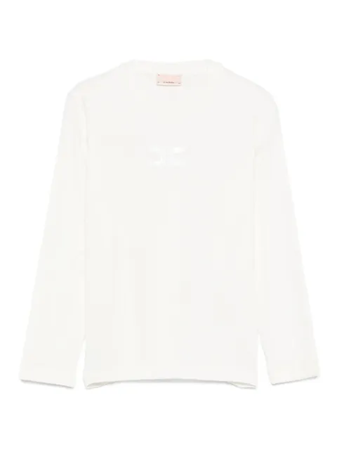 Elisabetta Franchi La Mia Bambina logo-detail long-sleeve T-shirt