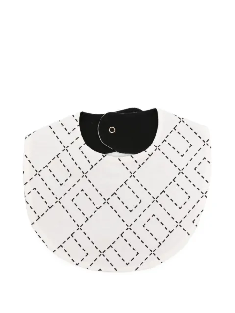Elisabetta Franchi La Mia Bambina geometric-pattern bib