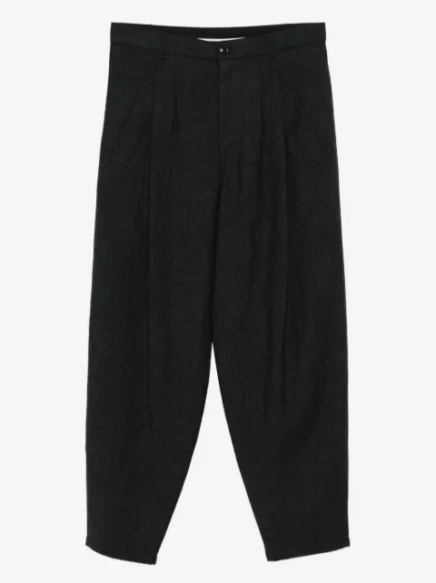 Giorgio Armani pleated wool trousers