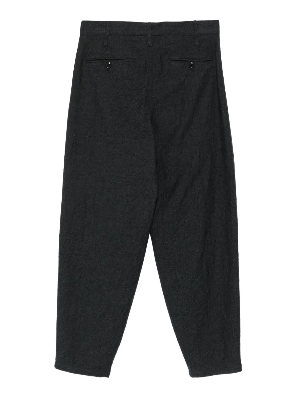 Giorgio Armani Wollen plooibroek Grijs