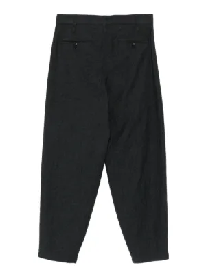 GIORGIO ARMANI 　メンズ テーパード調パンツ SIZE46 Giorgio Armani テクスチャード テーパードパンツ | ブルー | FARFETCH JP