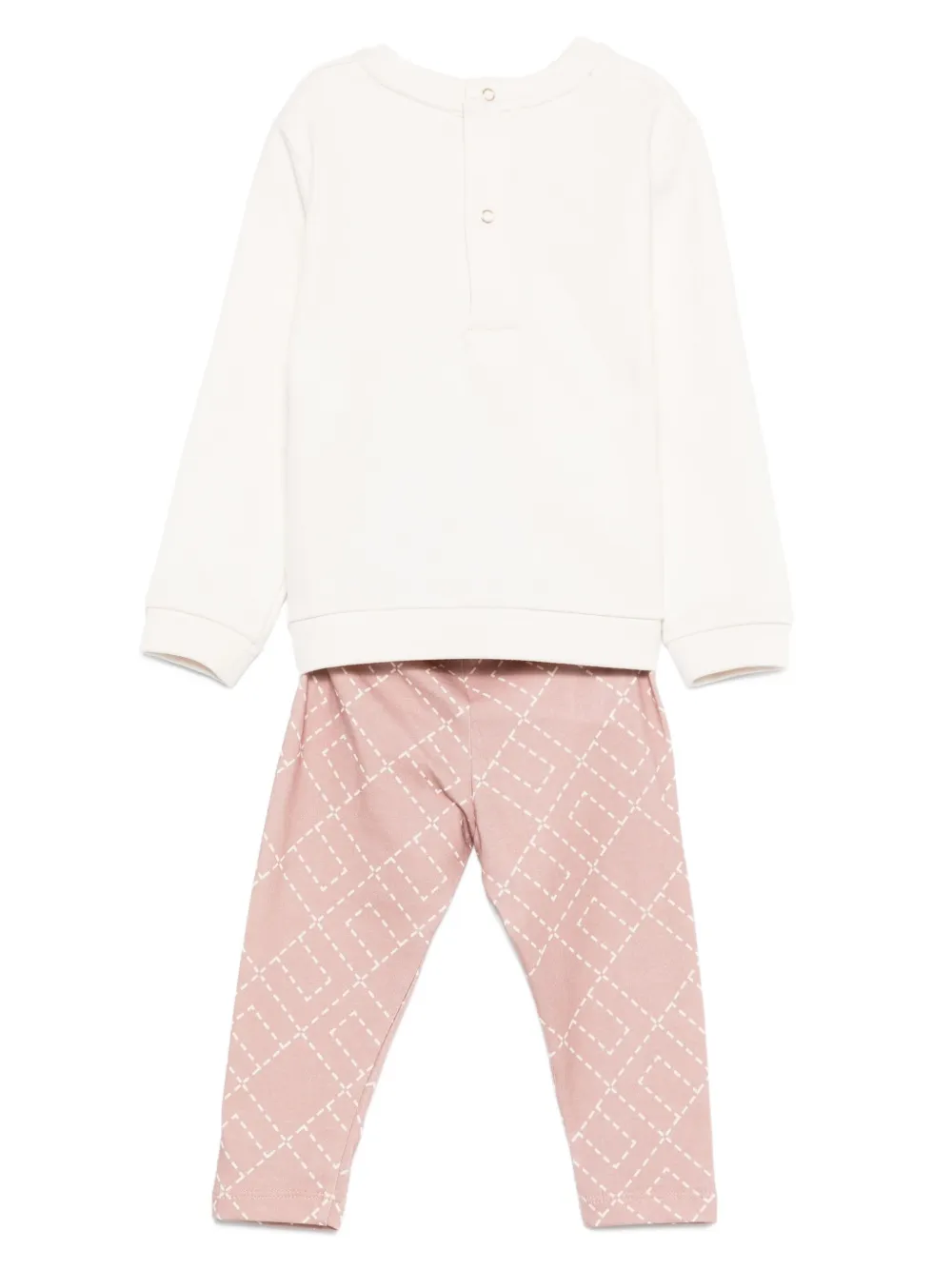 Elisabetta Franchi La Mia Bambina printed-logo patterned set | Trouser Sets | Image 2