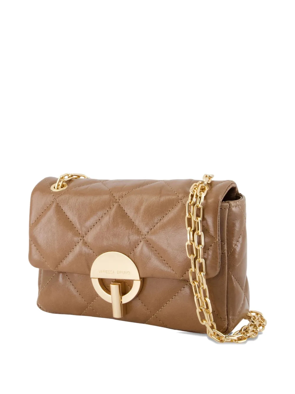 Vanessa Bruno Moon Moyen crossbodytas - Bruin