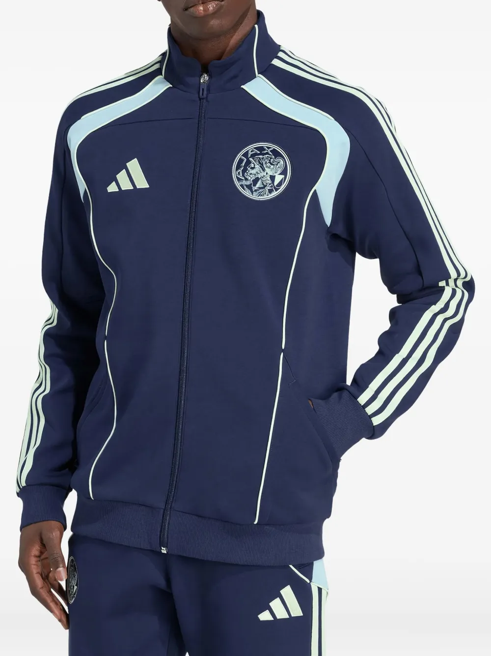 adidas Trainingstop met drie strepen Blauw