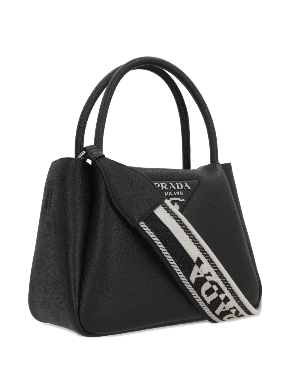 Prada Kleine shopper met handgreep Zwart