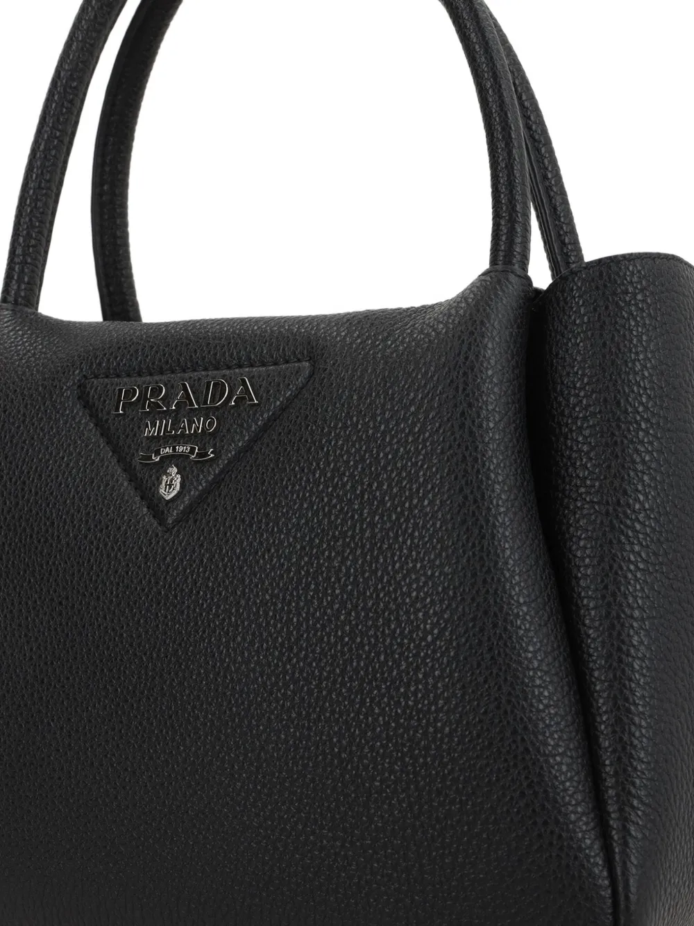 Prada Kleine shopper met handgreep Zwart