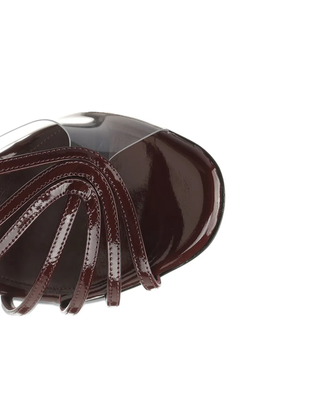 Alevì 110mm Star Slingback Sandals In Brown