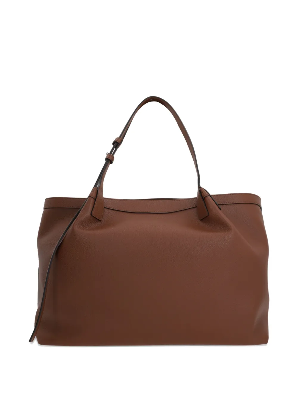 Serapian Shopper met diamantvormig vlak - Bruin